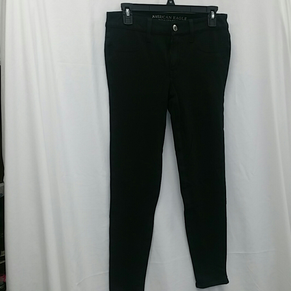 Super stretch jegging black  size 6